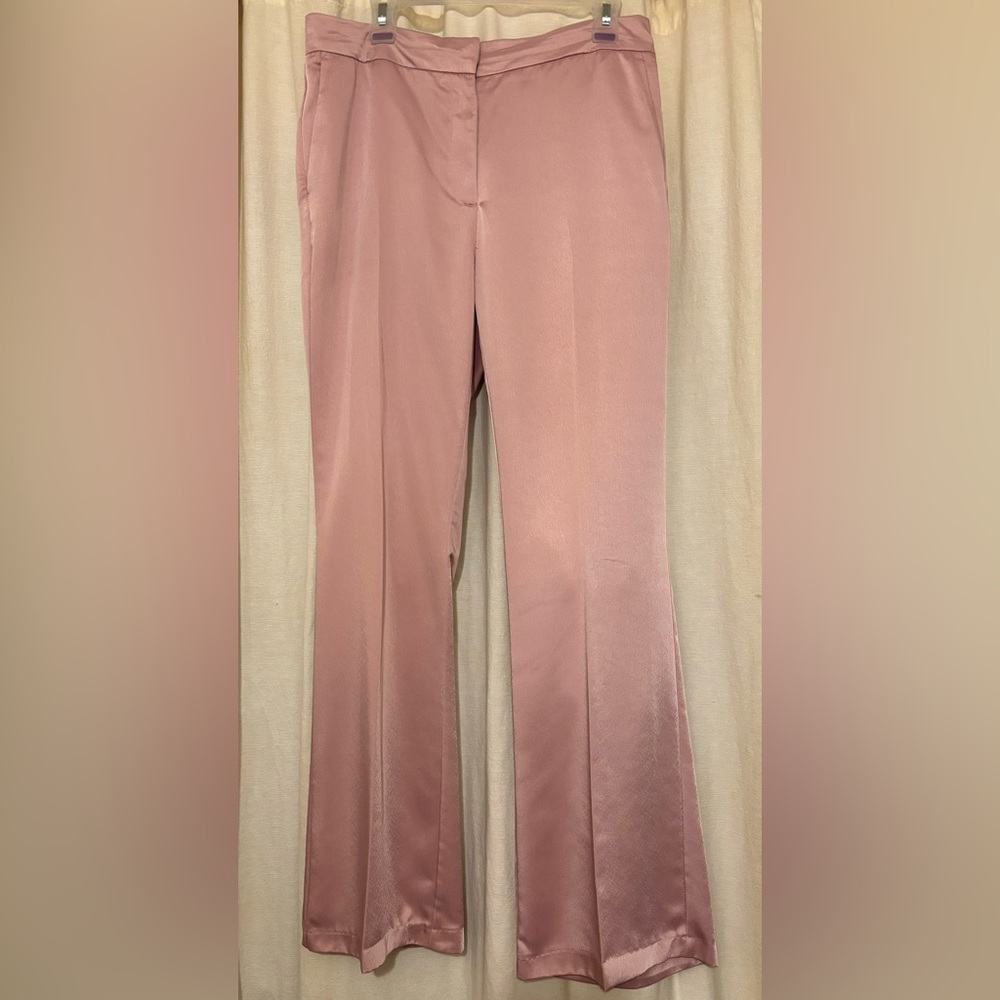 Zara FULL LENGTH FLARED PANTS